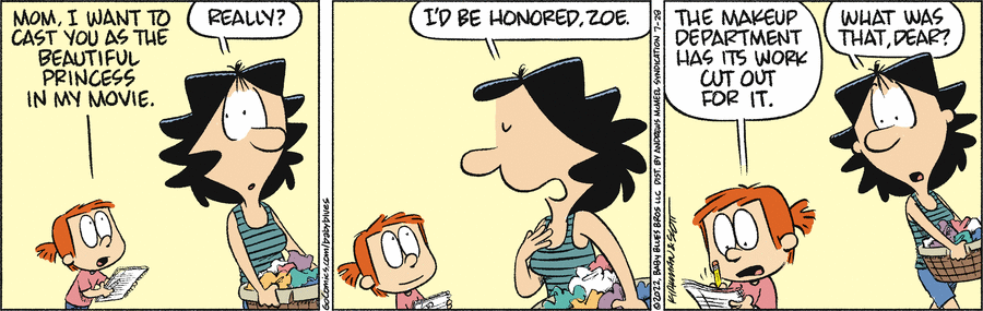 Baby Blues Comic Strip for July 28, 2022 