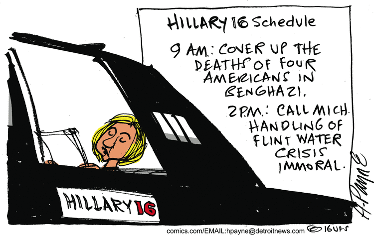 Henry Payne Comic Strip for February 10, 2016 