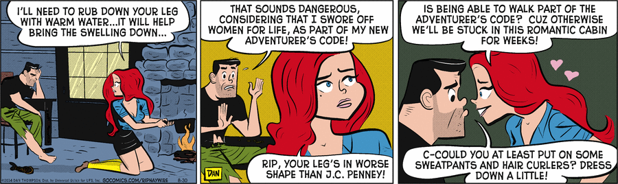 Rip Haywire Comic Strip for August 30, 2014 