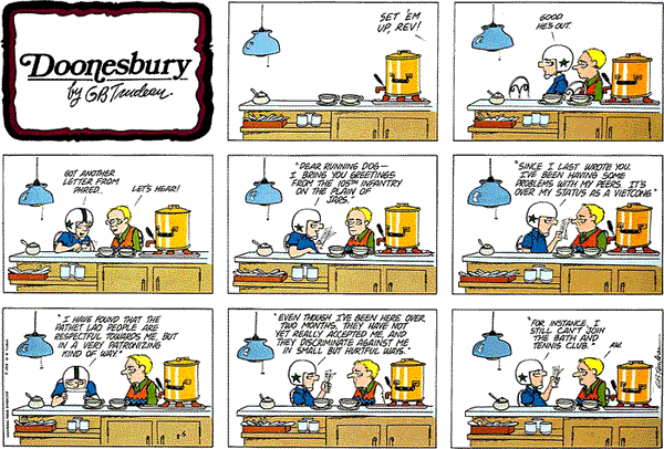 Doonesbury Comic Strip for August 05, 1973 