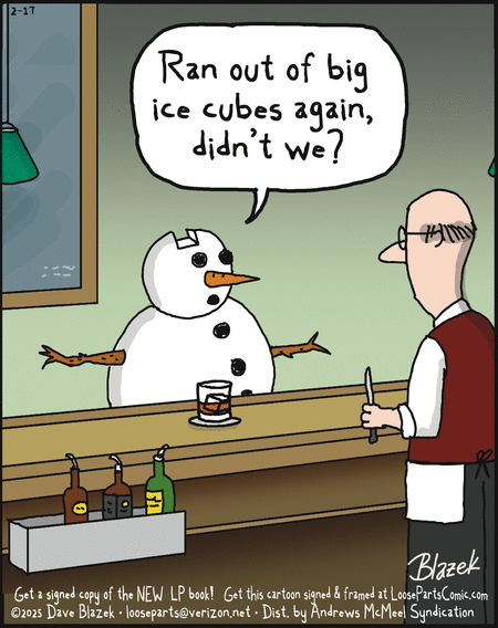 Loose Parts Comic Strip for February 17, 2025 