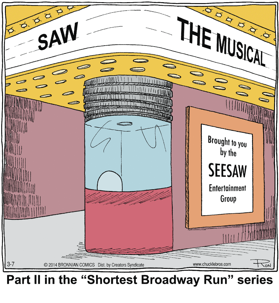 Chuckle Bros Comic Strip for March 07, 2014 