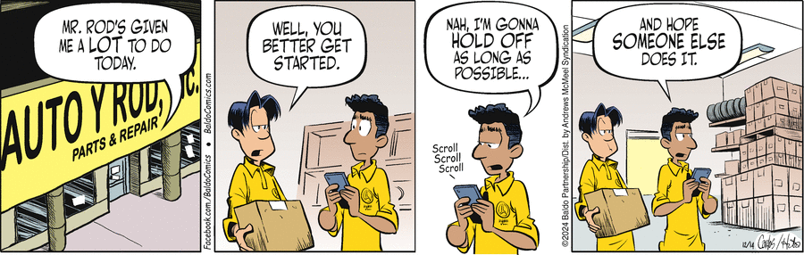 Baldo Comic Strip for December 14, 2024 