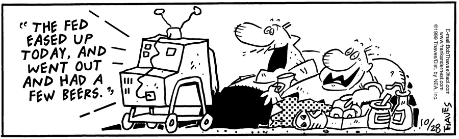 Frank and Ernest Comic Strip for October 28, 1999 