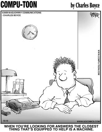 Compu-toon Comic Strip for October 10, 2008 