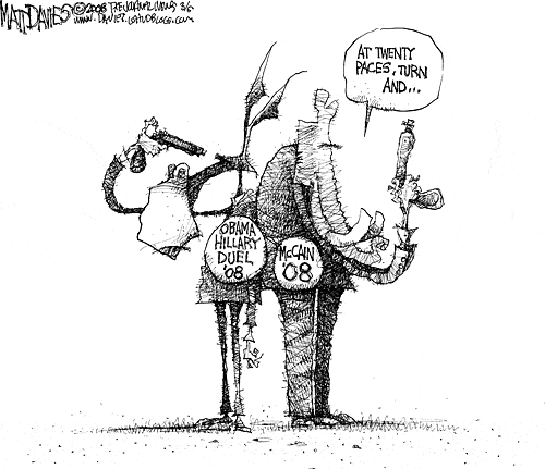Matt Davies Comic Strip for March 06, 2008 