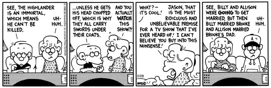 FoxTrot Classics Comic Strip for February 28, 2007 