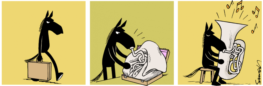 Dark Side of the Horse Comic Strip for February 04, 2020 