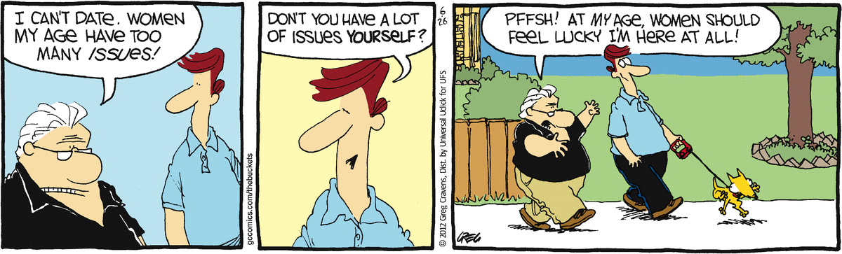 The Buckets Comic Strip for June 26, 2012 