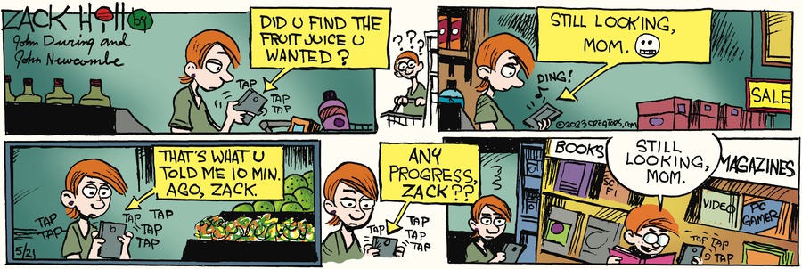 Zack Hill Comic Strip for May 21, 2023 