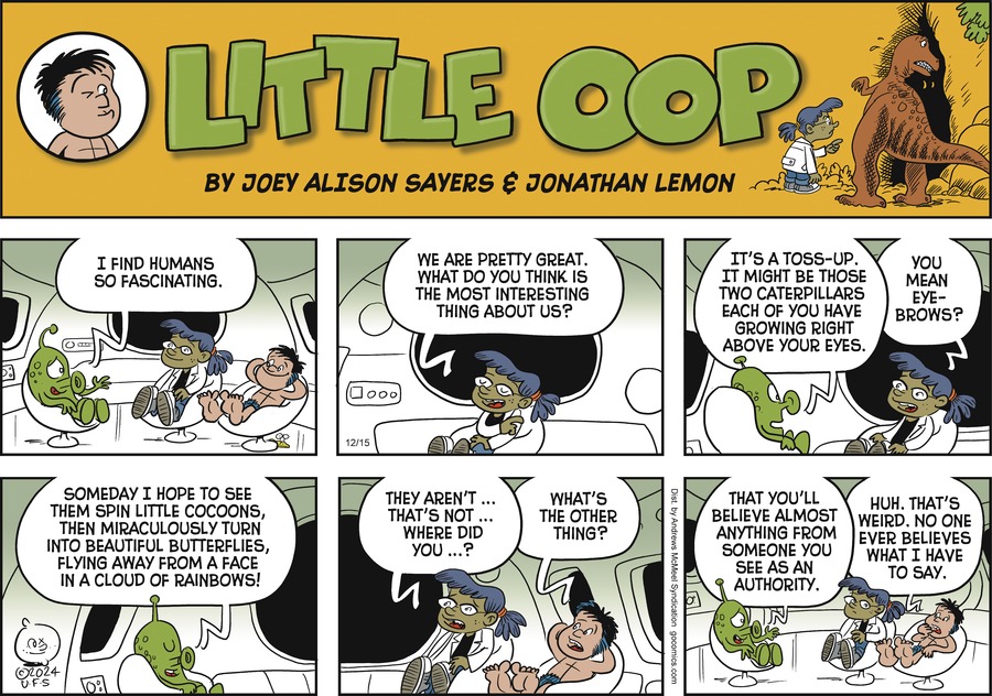 Alley Oop Comic Strip for December 15, 2024 