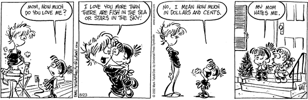 Heart of the City Comic Strip for August 23, 2007 