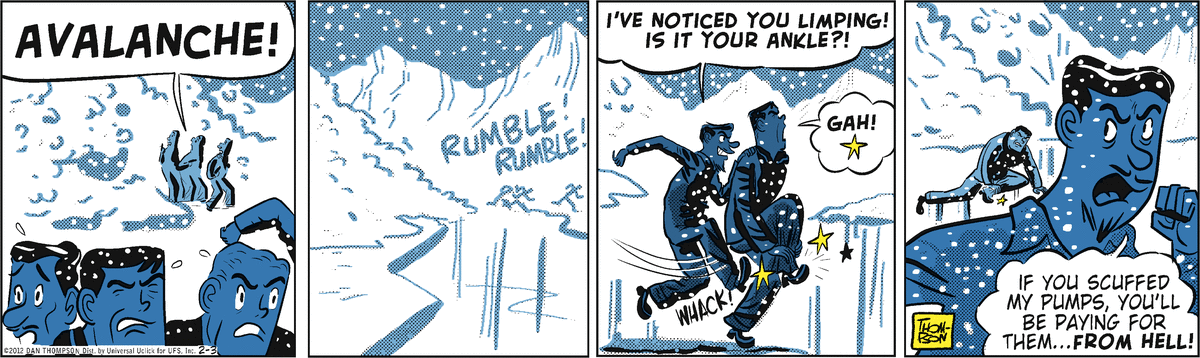 Rip Haywire Comic Strip for February 03, 2012 