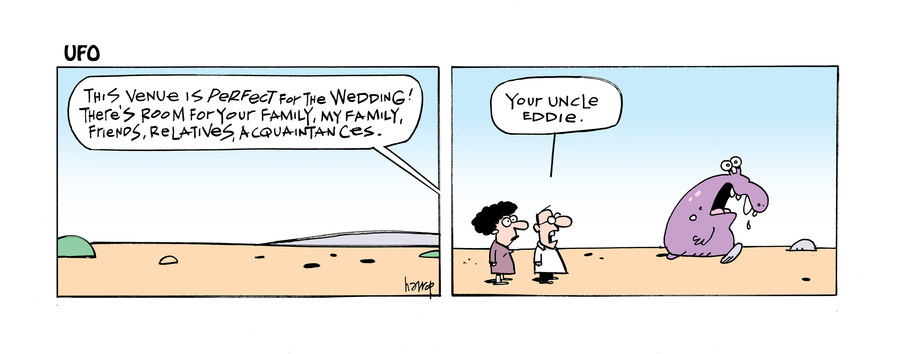 UFO Comic Strip for February 19, 2025 