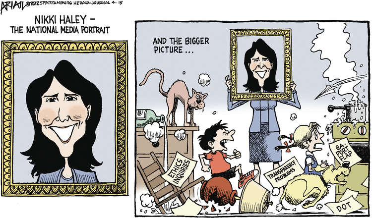 Robert Ariail Comic Strip for April 17, 2012 