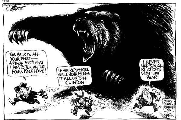 Pat Oliphant Comic Strip for October 14, 1998 