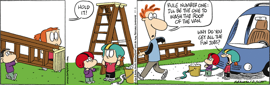 Baby Blues Comic Strip for November 07, 2003 
