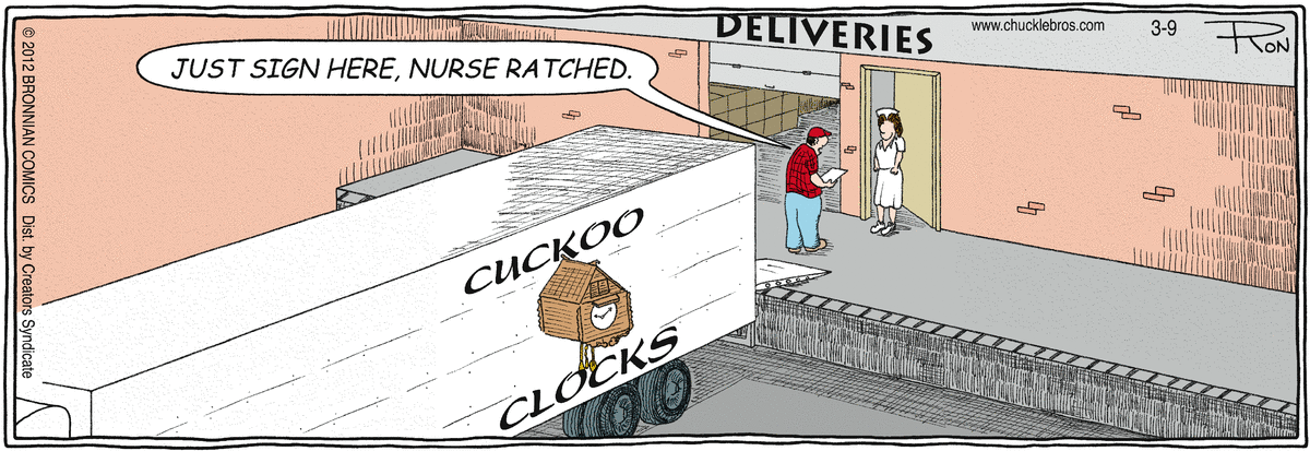 Chuckle Bros Comic Strip for March 09, 2012 