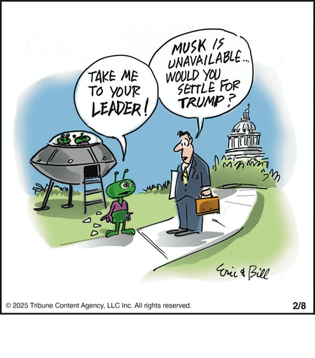 Bottom Liners Comic Strip for February 08, 2025 