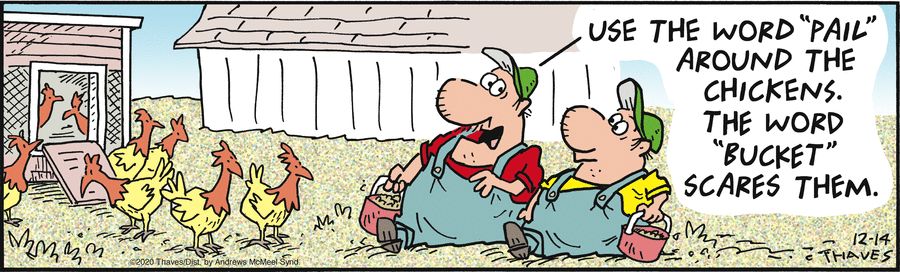 Frank and Ernest Comic Strip for December 14, 2020 