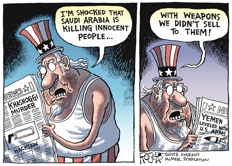 Rob Rogers Comic Strip for October 20, 2018 