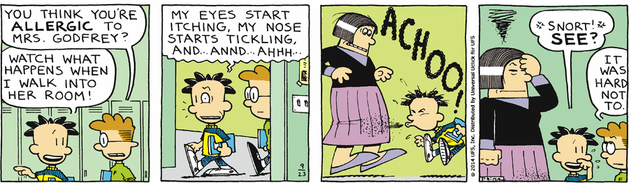 Big Nate Comic Strip for September 23, 2014 