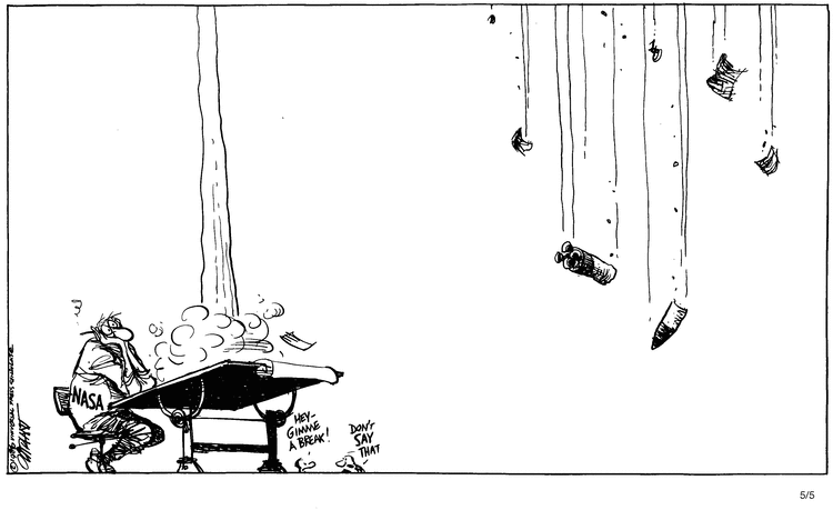 Pat Oliphant Comic Strip for May 05, 1986 