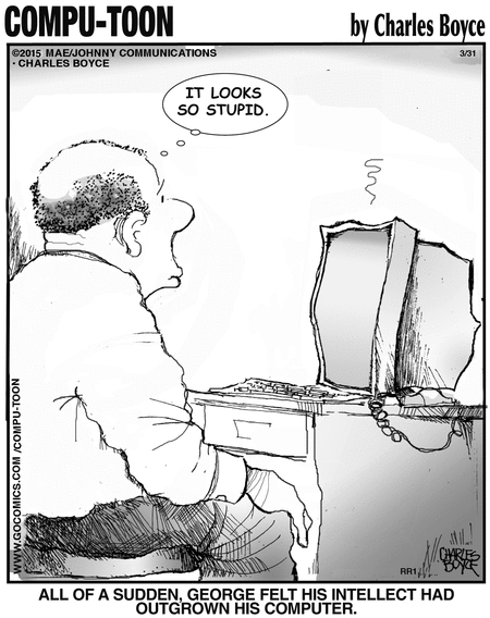 Compu-toon Comic Strip for March 31, 2015 
