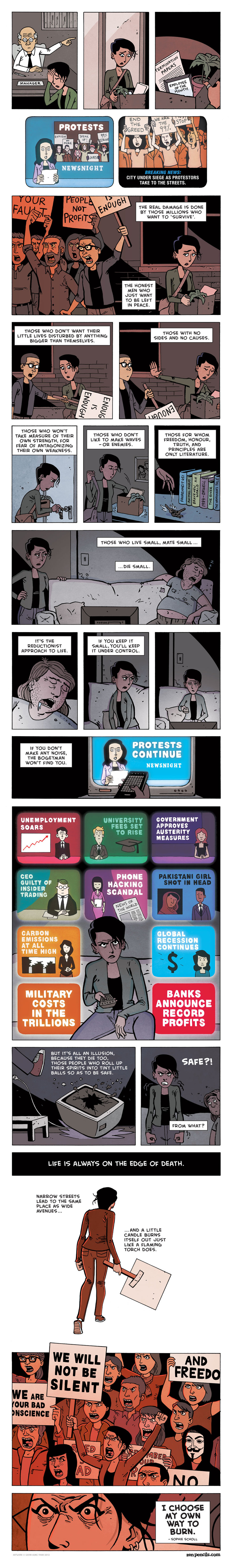 Zen Pencils Comic Strip for March 17, 2014 