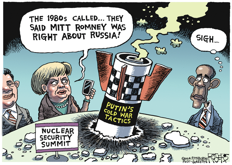 Rob Rogers Comic Strip for March 25, 2014 