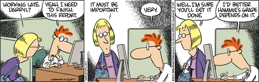 Baby Blues Comic Strip for March 29, 2017 