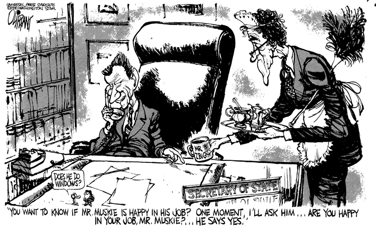 Pat Oliphant Comic Strip for October 07, 1980 
