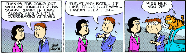 Garfield Comic Strip for April 26, 1980 