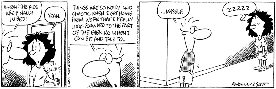 Baby Blues Comic Strip for July 25, 1997 
