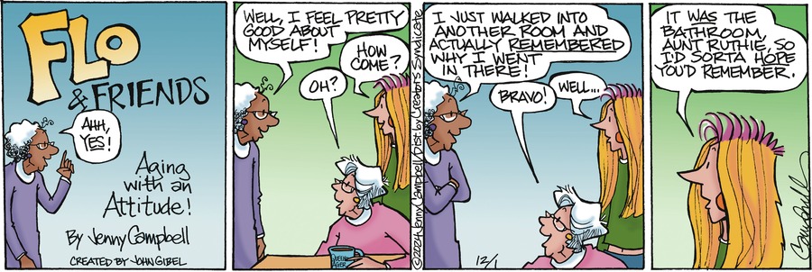 Flo and Friends Comic Strip for December 01, 2024 