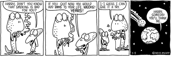 Back in the Day Comic Strip for March 08, 2010 