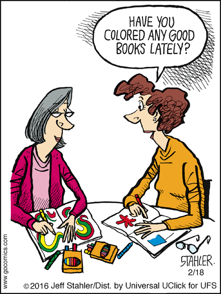 Moderately Confused Comic Strip for February 18, 2016 