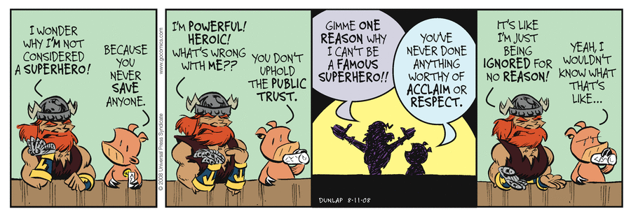 Ink Pen Comic Strip for August 11, 2008 