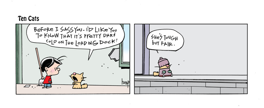 Ten Cats Comic Strip for November 28, 2023 