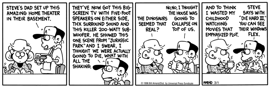 FoxTrot Classics Comic Strip for March 01, 2007 