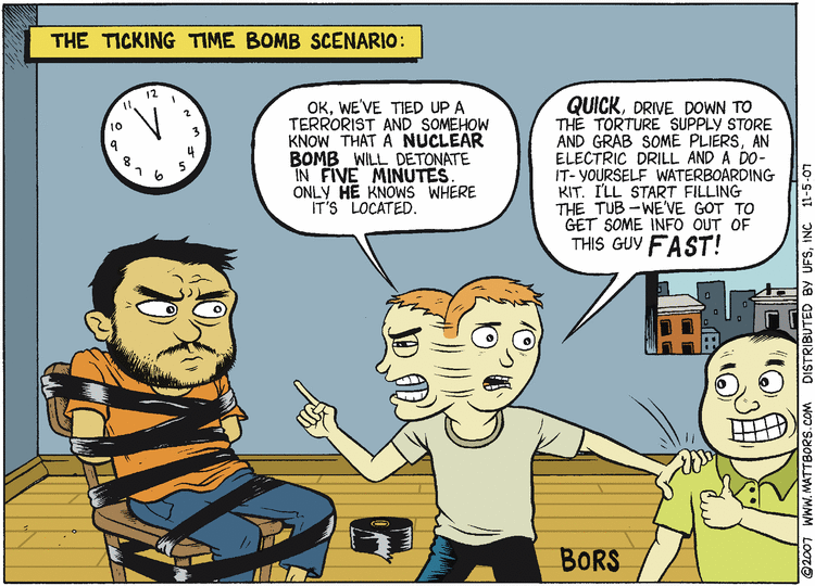 Matt Bors Comic Strip for November 05, 2007 