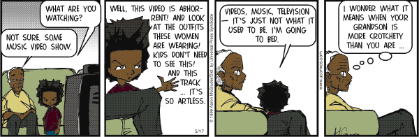 The Boondocks Comic Strip for May 17, 2006 