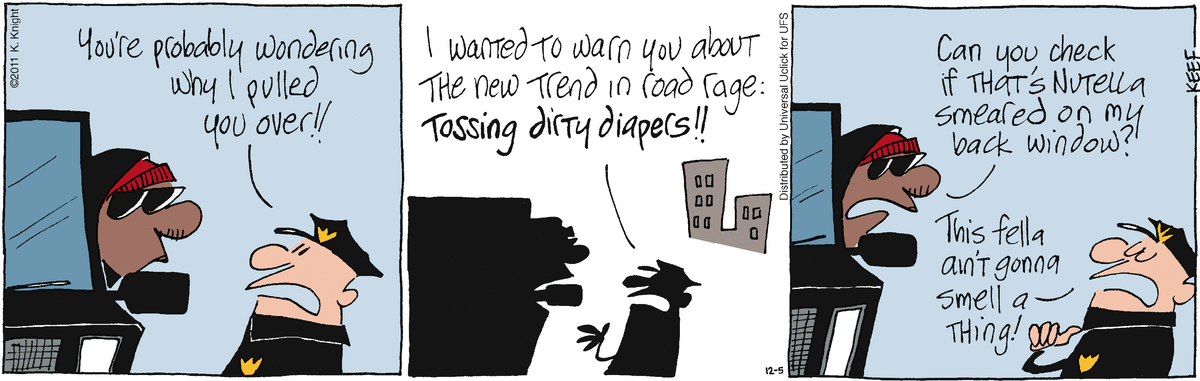 The Knight Life Comic Strip for December 05, 2011 