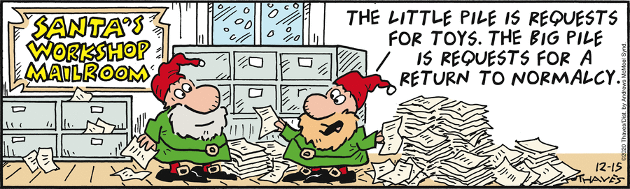 Frank and Ernest Comic Strip for December 15, 2020 