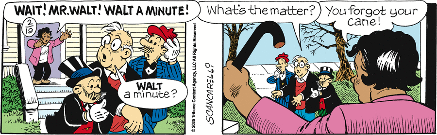 Gasoline Alley Comic Strip for February 19, 2025 