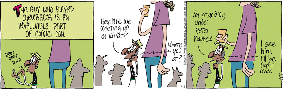 The Knight Life Comic Strip for July 08, 2015 