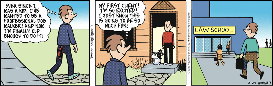 Pooch Cafe Comic Strip for February 24, 2020 