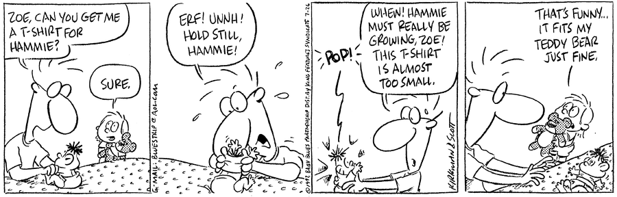 Baby Blues Comic Strip for July 26, 1997 