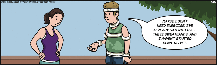 F Minus Comic Strip for February 18, 2025 
