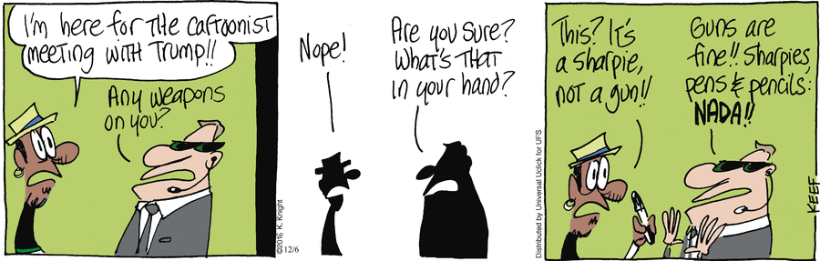 The Knight Life Comic Strip for December 06, 2016 